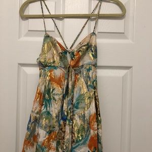 Vintage DVF Diane von Furstenberg maxi dress sz 0